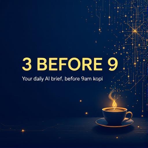 3 Before 9 - Asia's morning AI brief