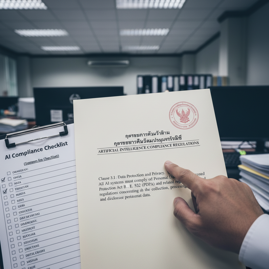 AI data privacy compliance document Bangkok