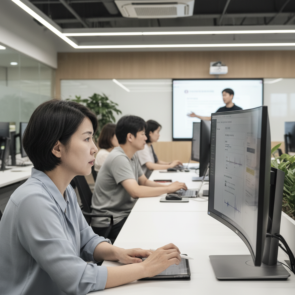 AI academy training centre Seoul South Korea