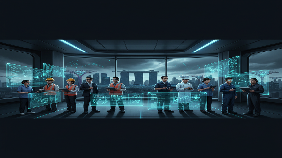 Singapore Hands 100,000 Workers Free AI Tools and Says: Learn or Get Left Behind