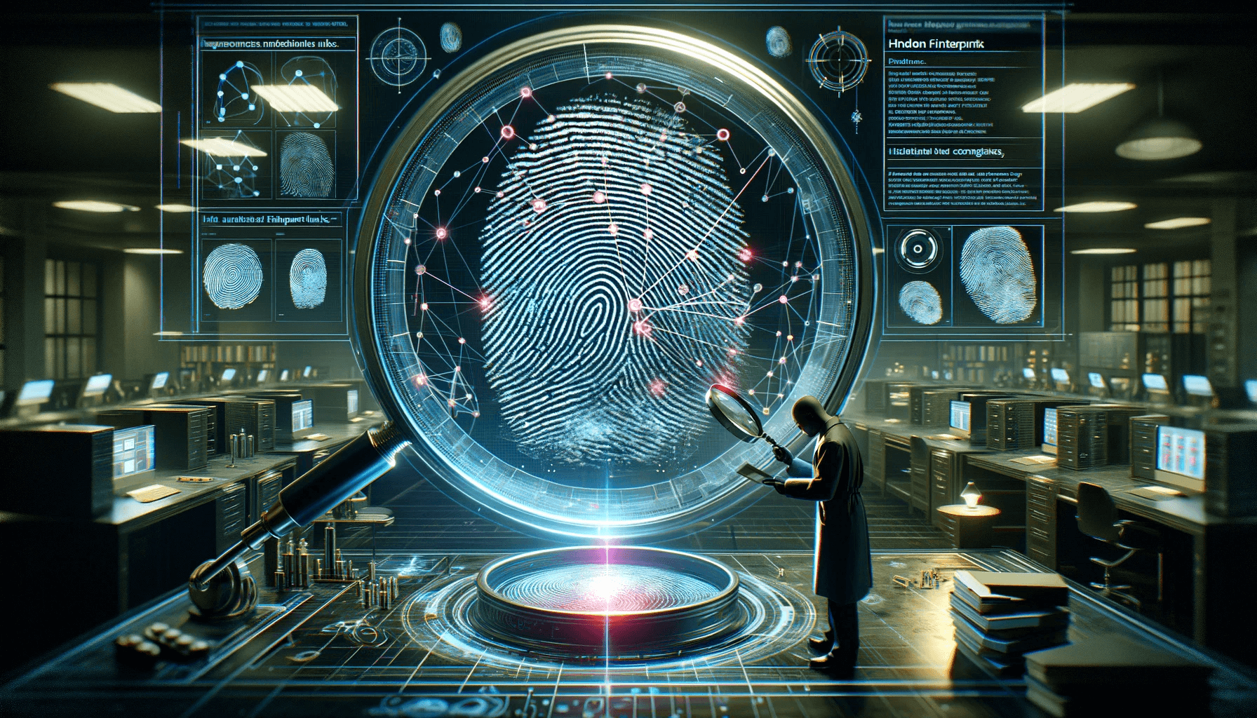 AI fingerprint analysis