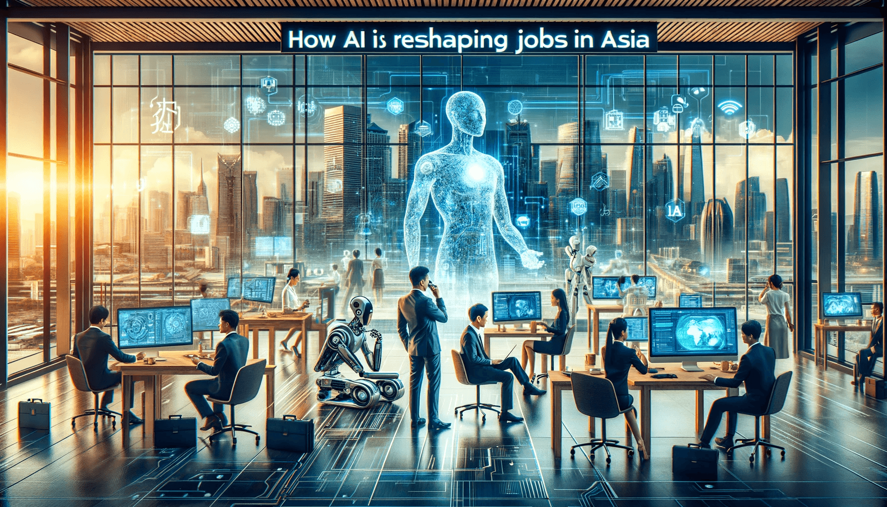 AI job transformation in Asia